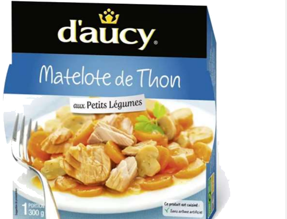 Guisado de atum com legumes 300g
