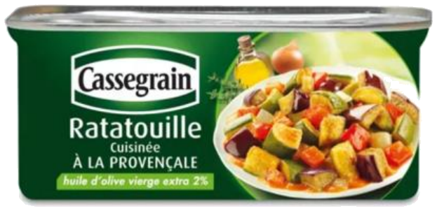 Ratatouille cozinhada à provençal 185g