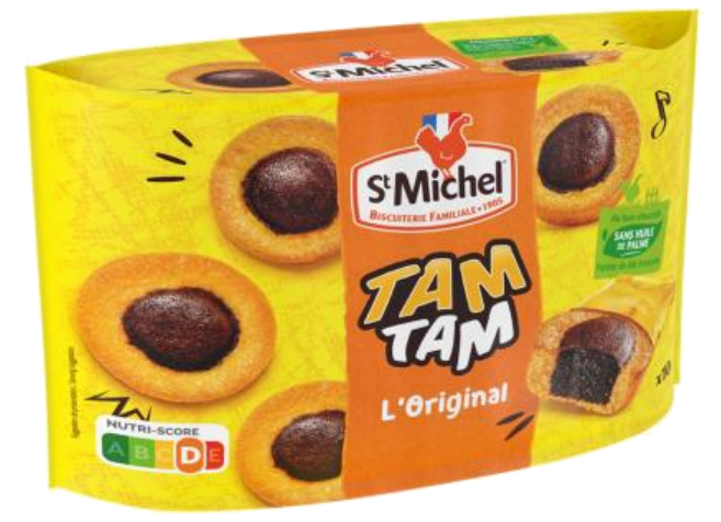Bolinhos de baunilha com coração de chocolate 275g