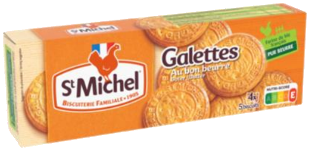 Galettes de manteiga x4 130g