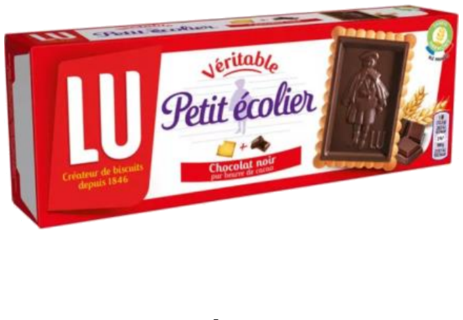 Bolachas Petit Écolier de chocolate negro 150g