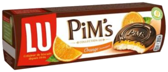 Bolachas Pim's laranja 150g