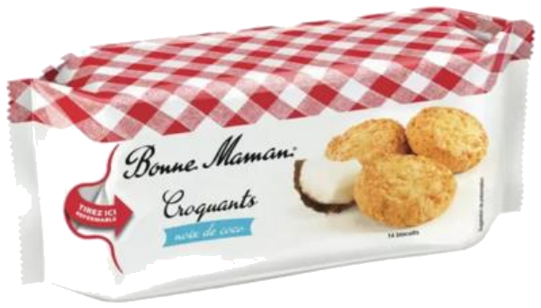 Bolachas crocantes de coco 150g