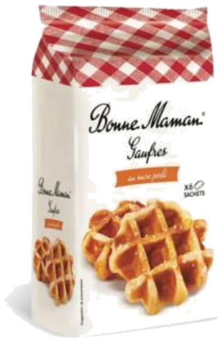 Waffles com açúcar x9 300g