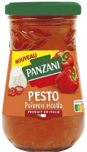 Molho Pesto de Pimentos e Ricotta 190g