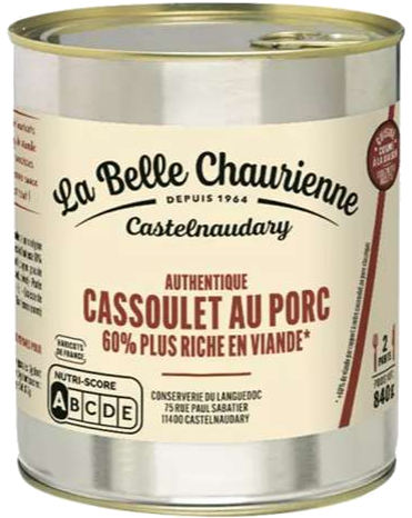 Cassoulet de porco 840g